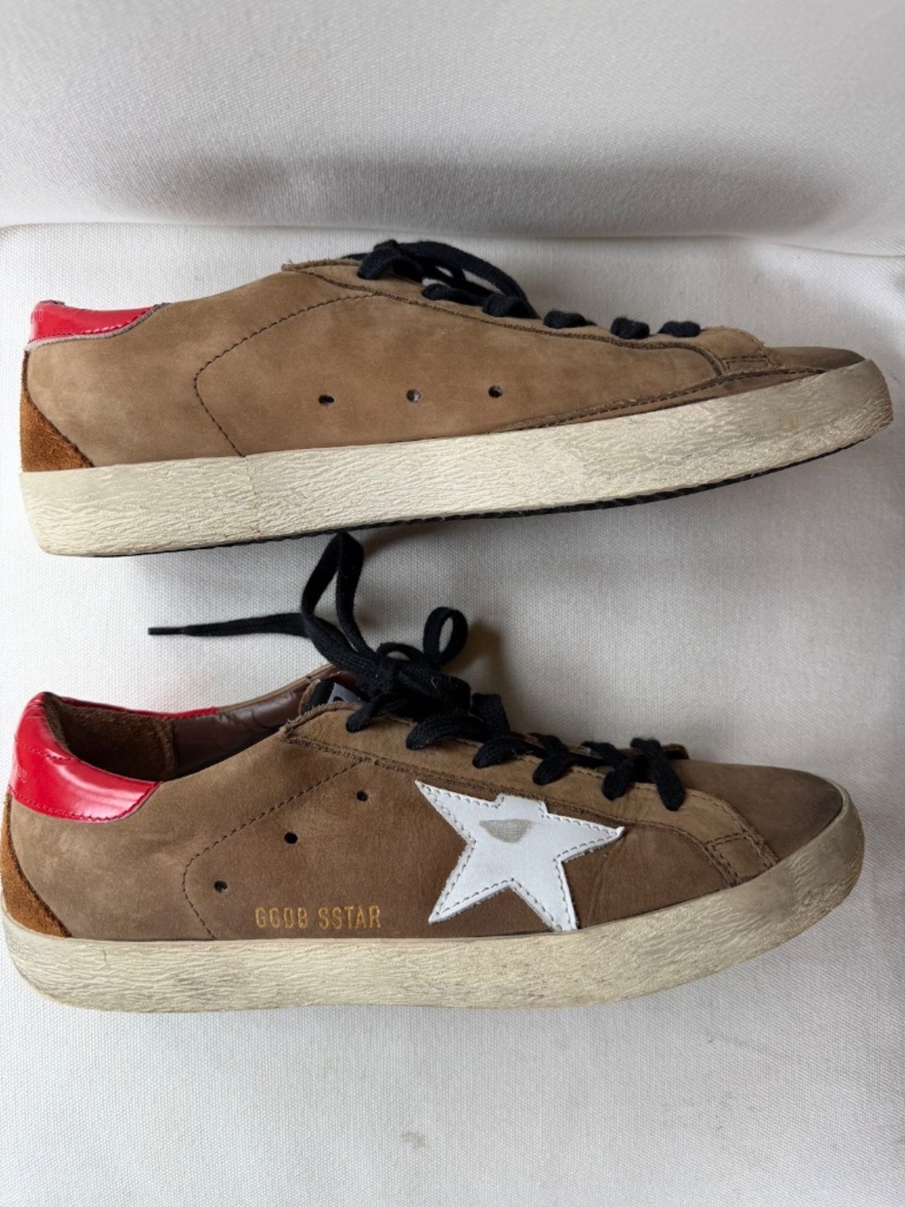 Golden Goose Superstar Sneakers | Olive Nabuk | EU 40 with box - Picture 8 of 12